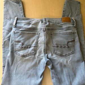 American Eagle Outfitters Light Blue Women's Jeans Jeggings super stretch